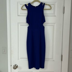 French Connection - Blue - Cut out dress